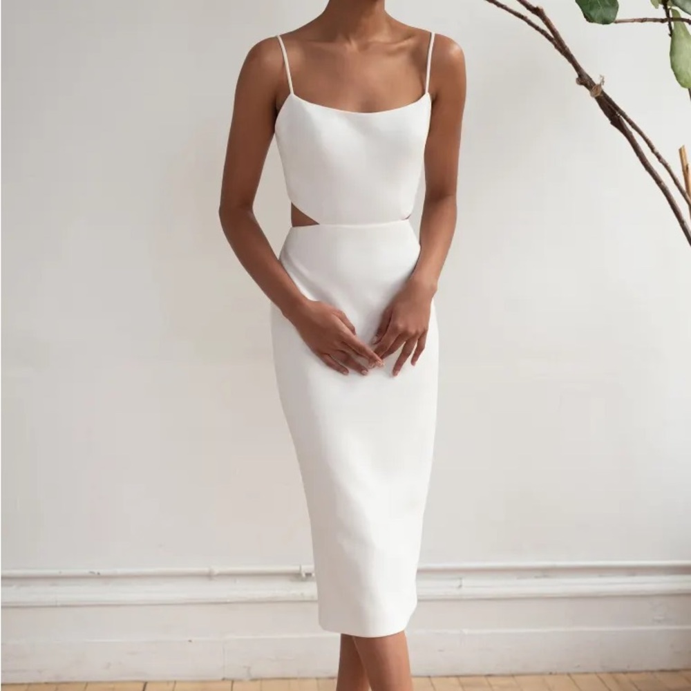 Jenny Yoo Leia Little White Dress
